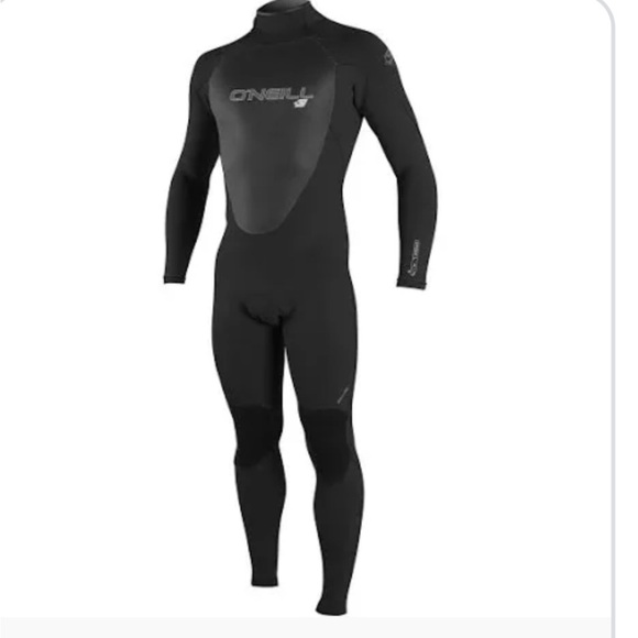 New! O’Neil Epic 3/2 Mm black Men’s XL back zip full wetsuit. - Picture 1 of 13